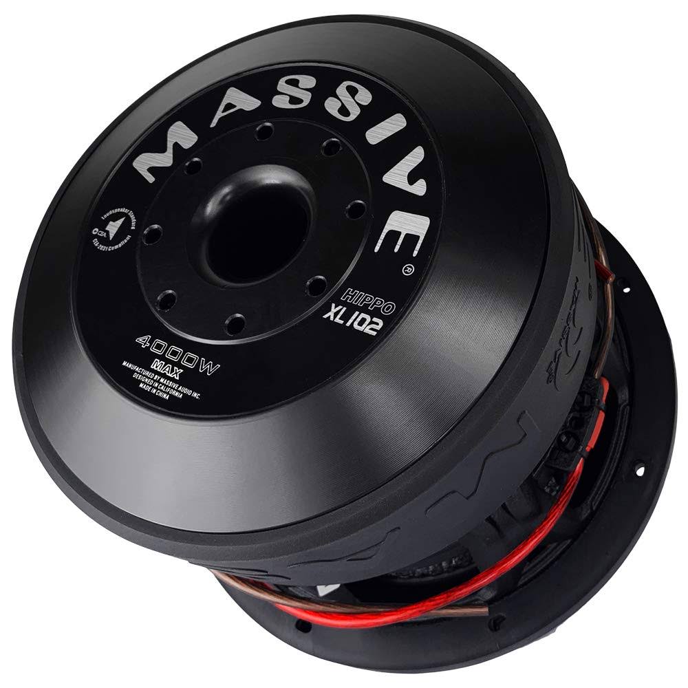 10 inch 2000 Watts RMS Dual 2 Ohm Subwoofer A2879