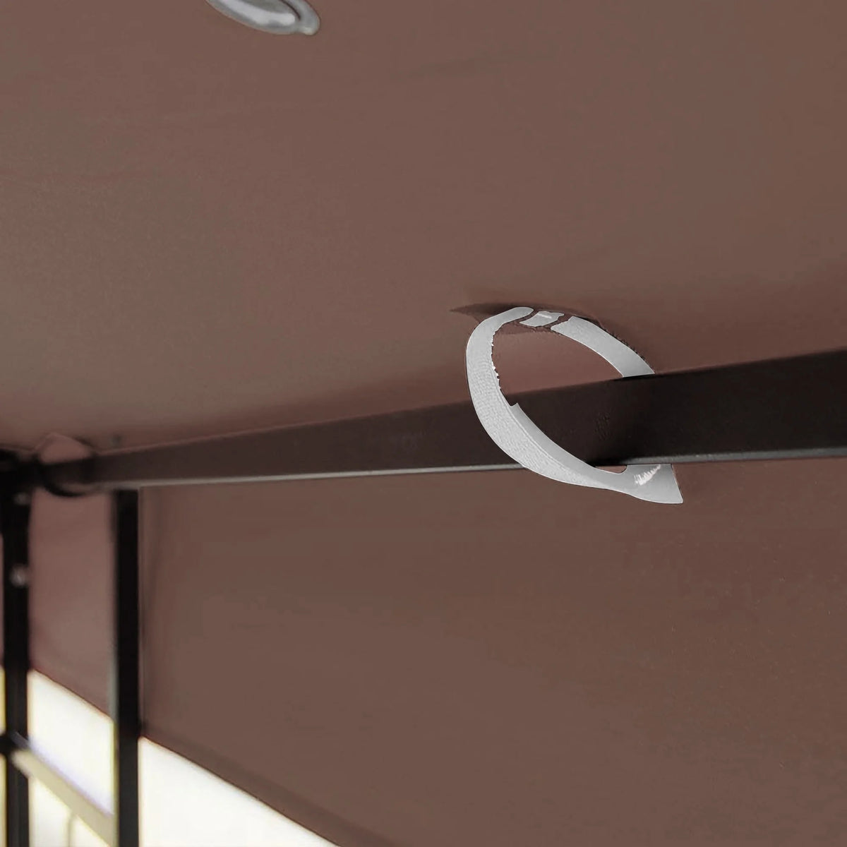 10x10 Ft Double Tiered Gazebo Replacement Canopy C9920