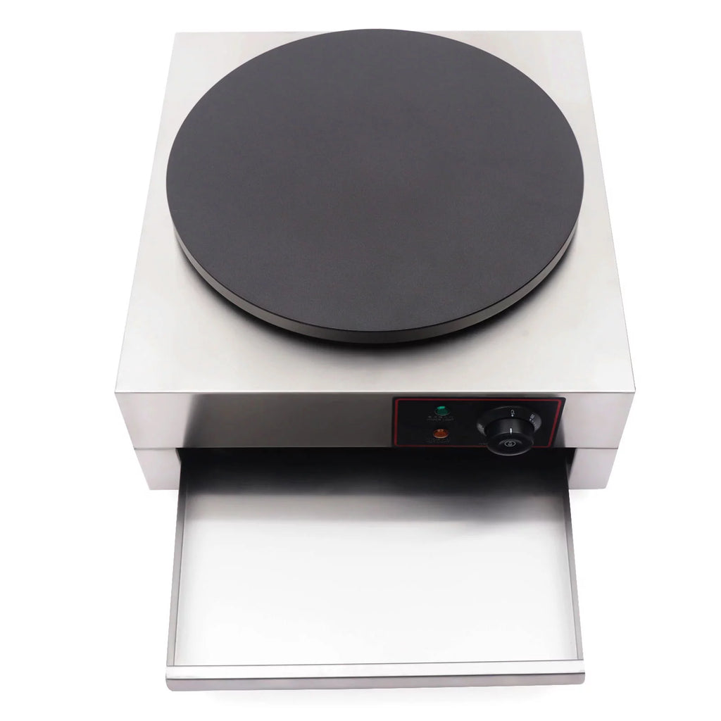 1.7KW Commercial Electric Crepe Maker Nonstick Griddle T742293
