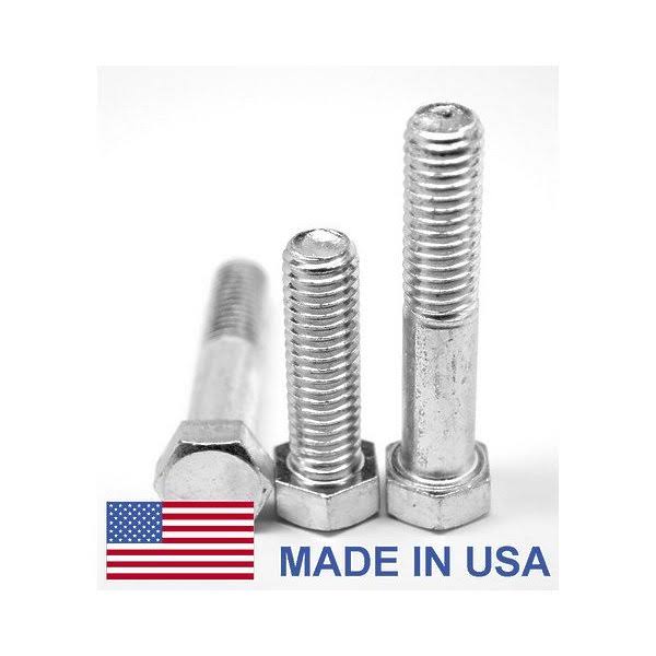 0.38-16 x 5.5 Coarse Threaded Grade 5 Hex Cap Screw, Alloy Steel, Yellow Cadmium Plated, 100 Piece G569