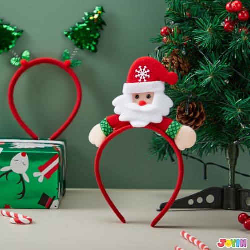 12 Packs Christmas Headbands with Assorted Design Z140579