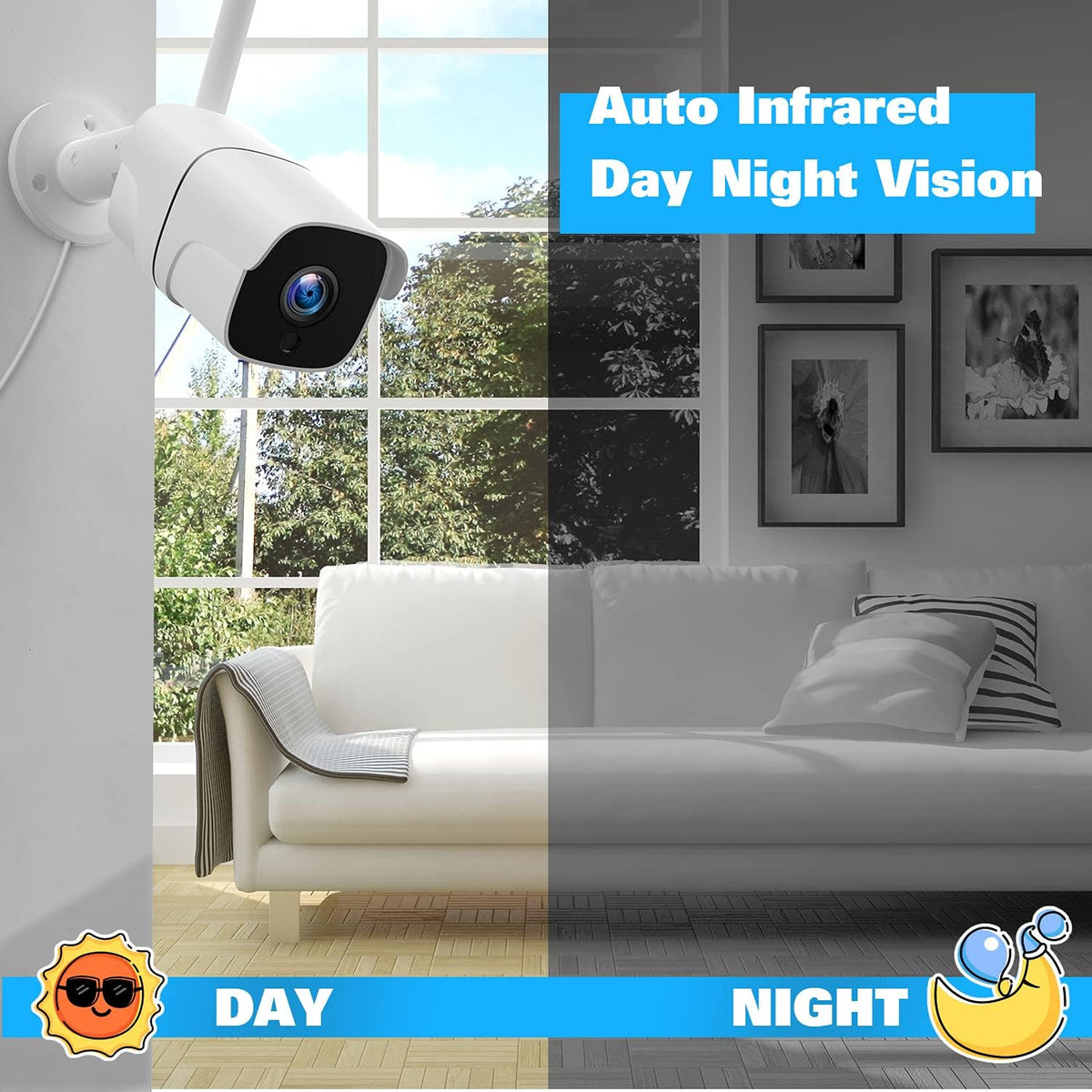 1080P Wireless Security Camera System with 3TB Hard Drive K680