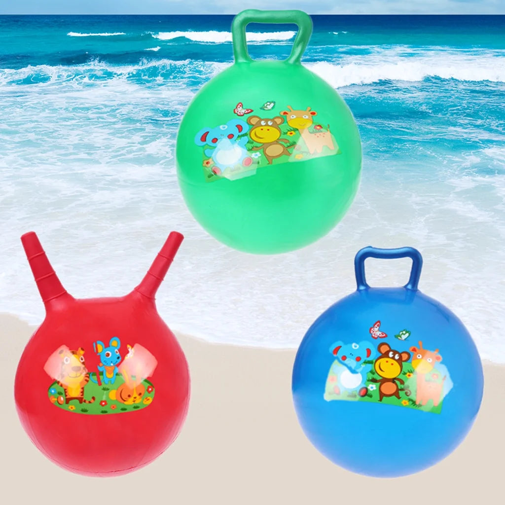 11in Inflatable Jump Ball Hopper Bounce Ball Kids Toy U968964