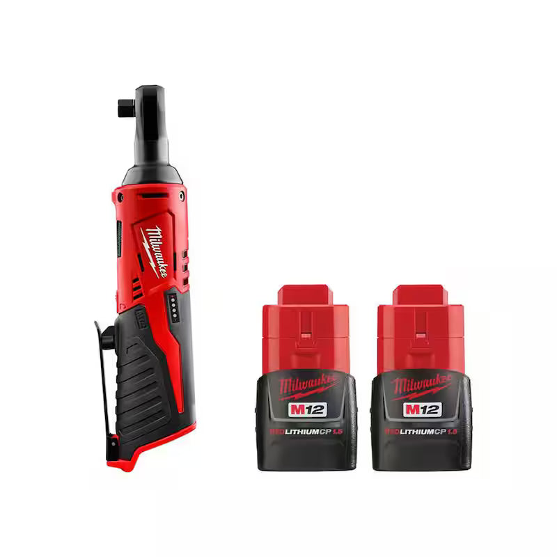12V Cordless 3/8 in. Ratchet with 1.5 Ah Battery Pack T58208
