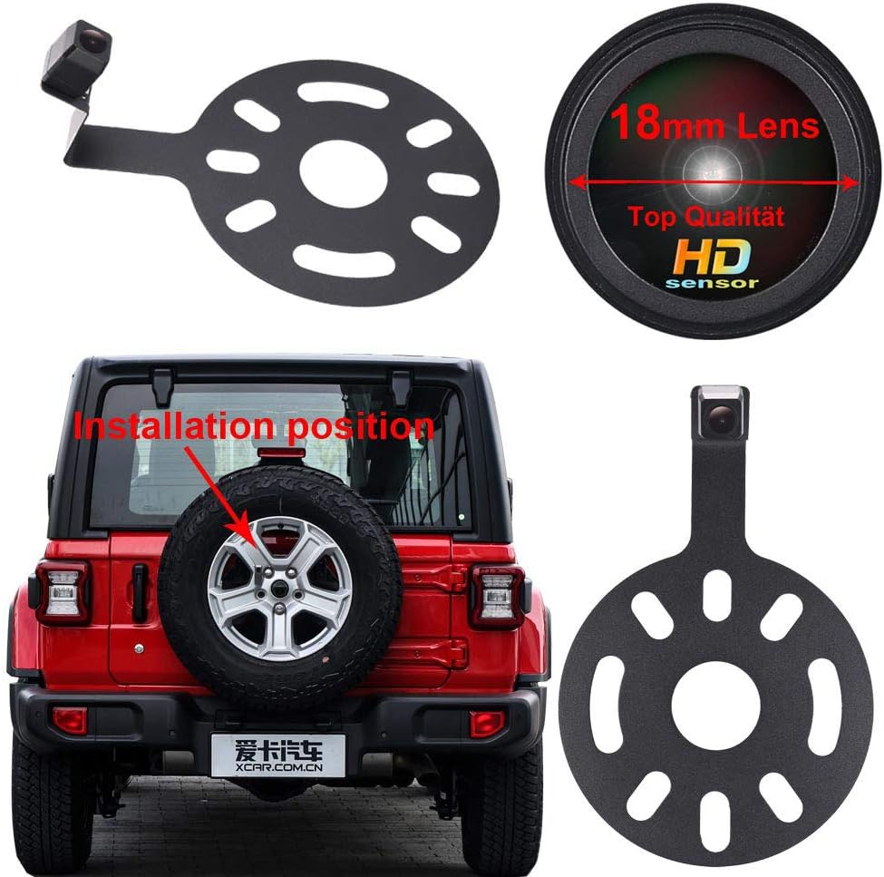 1280x720 Waterproof Night Vision Rear View Camera V709