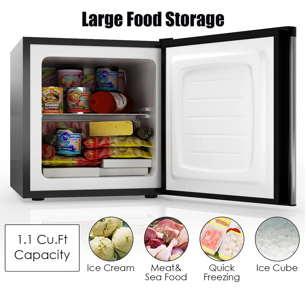 1.1 cu.ft. Compact Single Door Mini Upright Freezer M261697