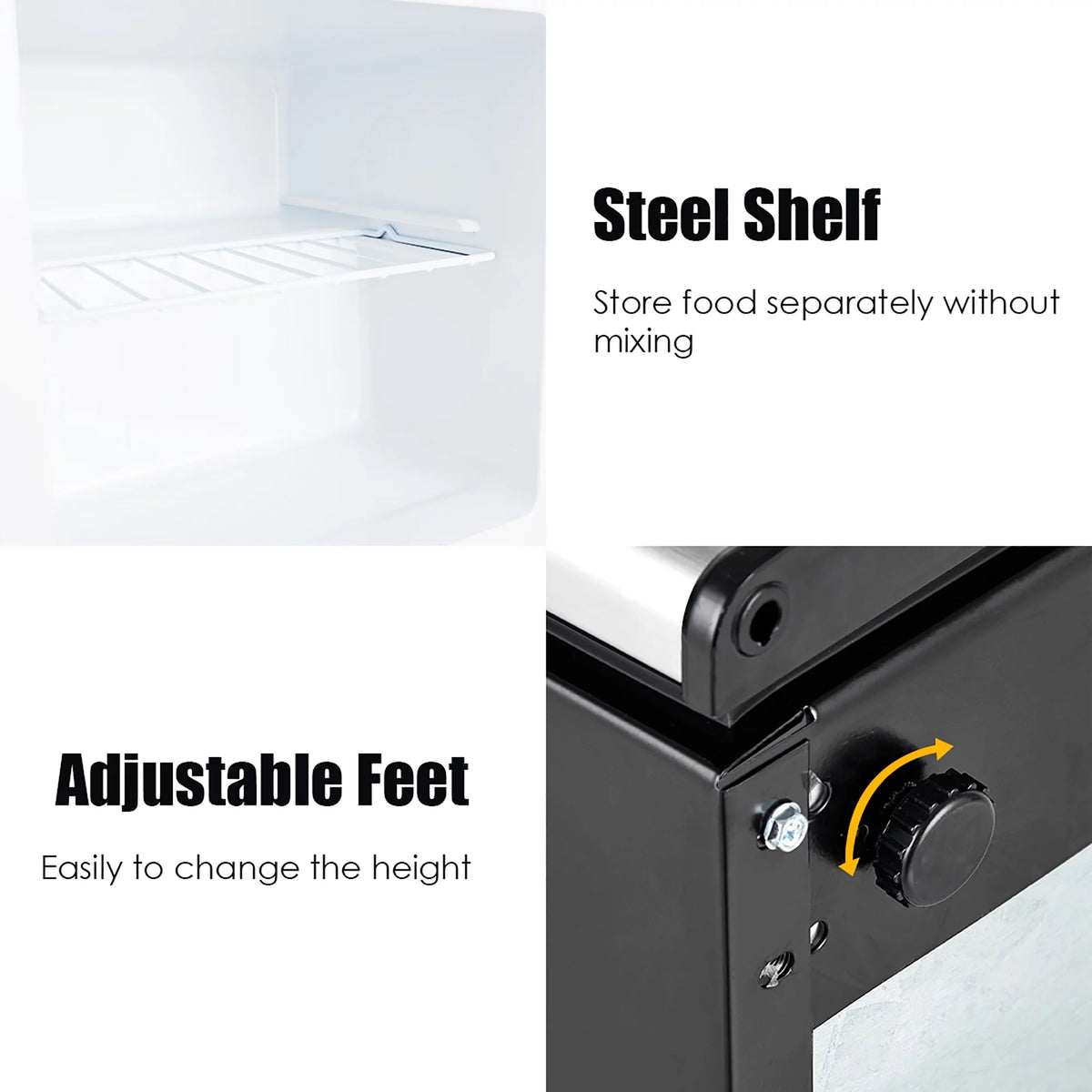 1.1 cu.ft. Compact Single Door Mini Upright Freezer M261697