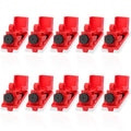 10 PCS Universal Single Pole Clamp Lockout Tagout Kit Y53811
