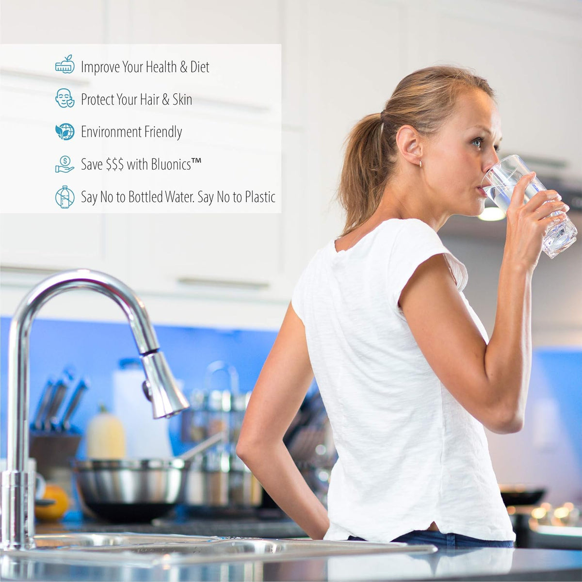110W UV Ultraviolet Water Filter Purifier System with NPT 1" Ports A9076