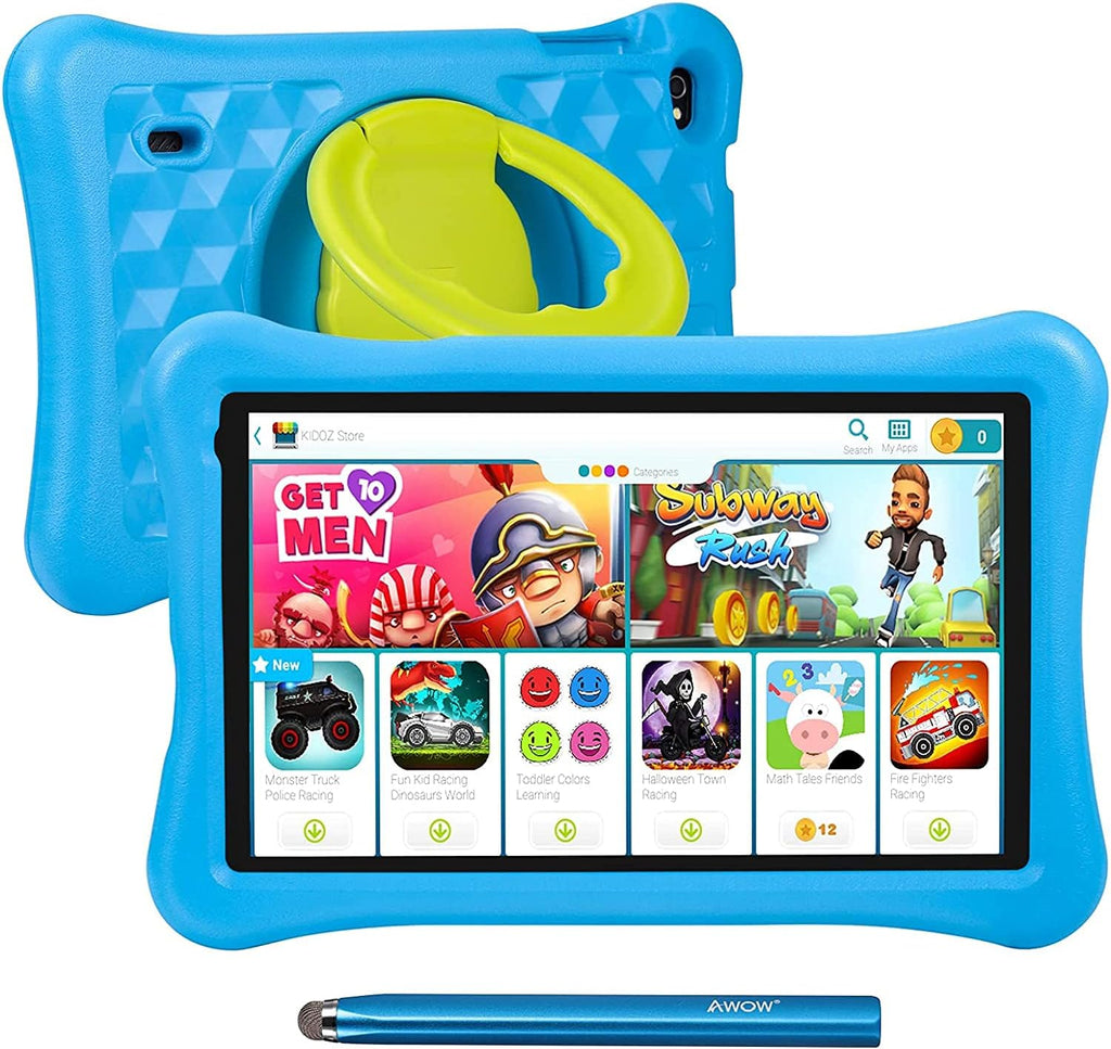10.1 inch Kids Tablets Android 10 Go 2GB+32GB Blue J84987