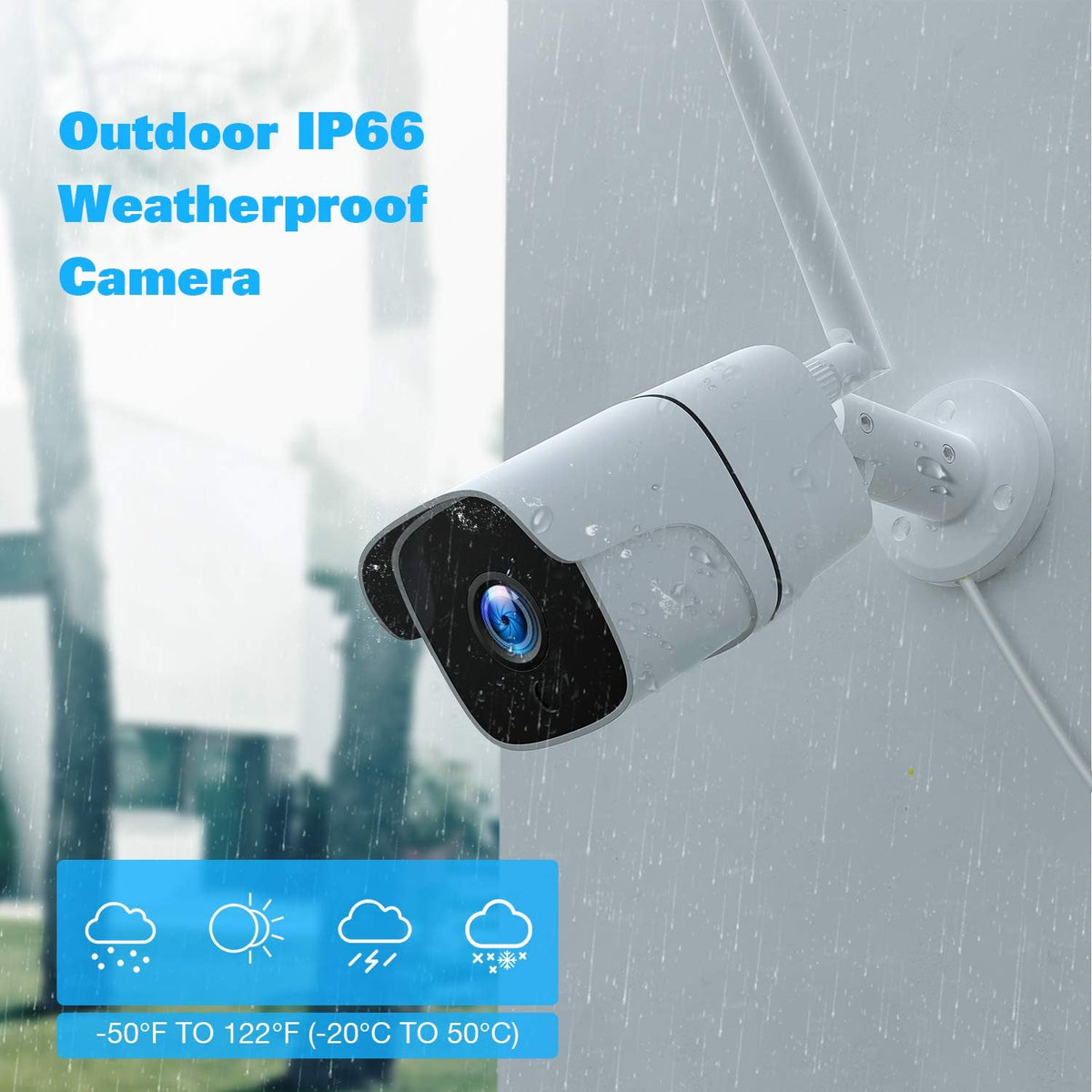 1080P Wireless Security Camera System with 3TB Hard Drive K680