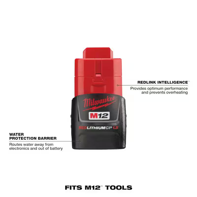 12V Cordless 3/8 in. Ratchet with 1.5 Ah Battery Pack T58208