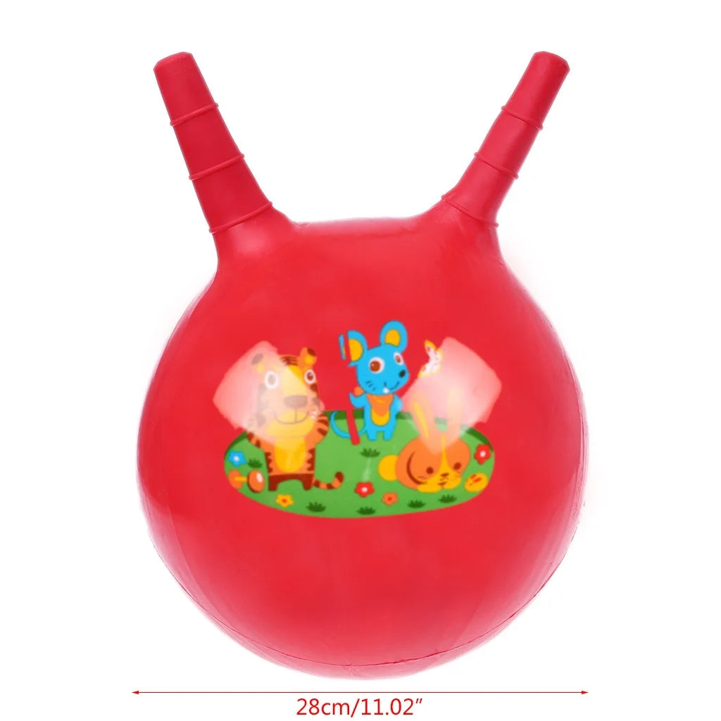 11in Inflatable Jump Ball Hopper Bounce Ball Kids Toy U968964