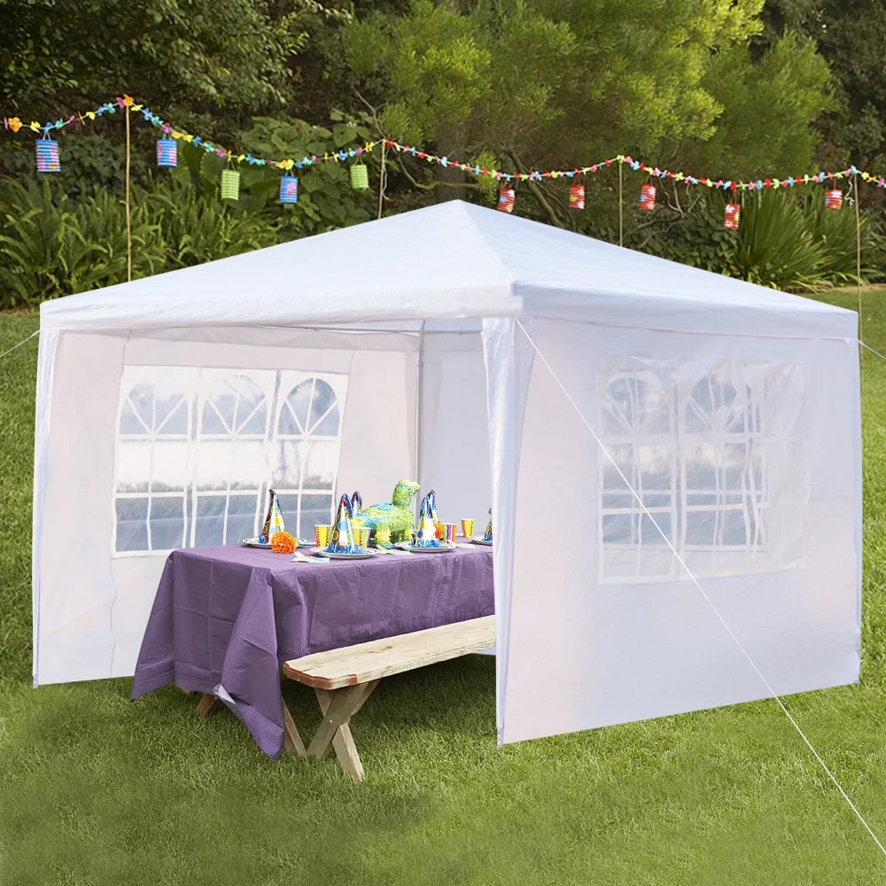10' x 10' Canopy Tent with 3 Side Walls W32298