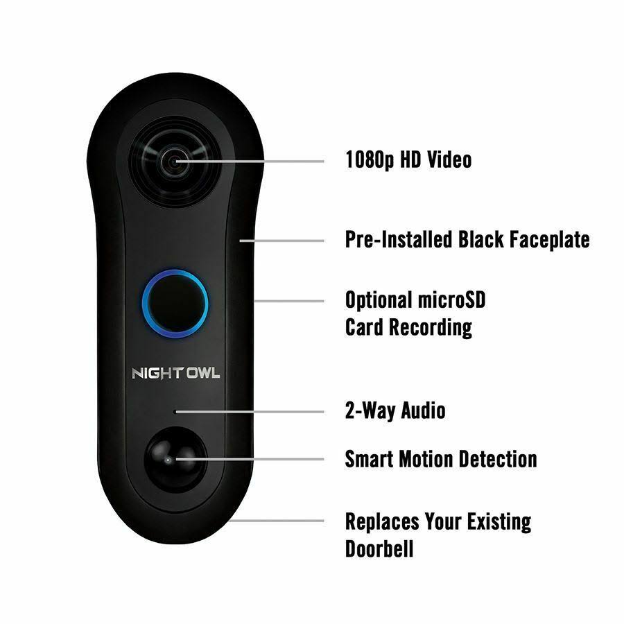 1080p Wireless Smart Doorbell A29449