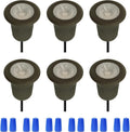 10W Low-Voltage IP67 Waterproof Warm White 2700K LED Landscape Lighting 6-Pack Q358972