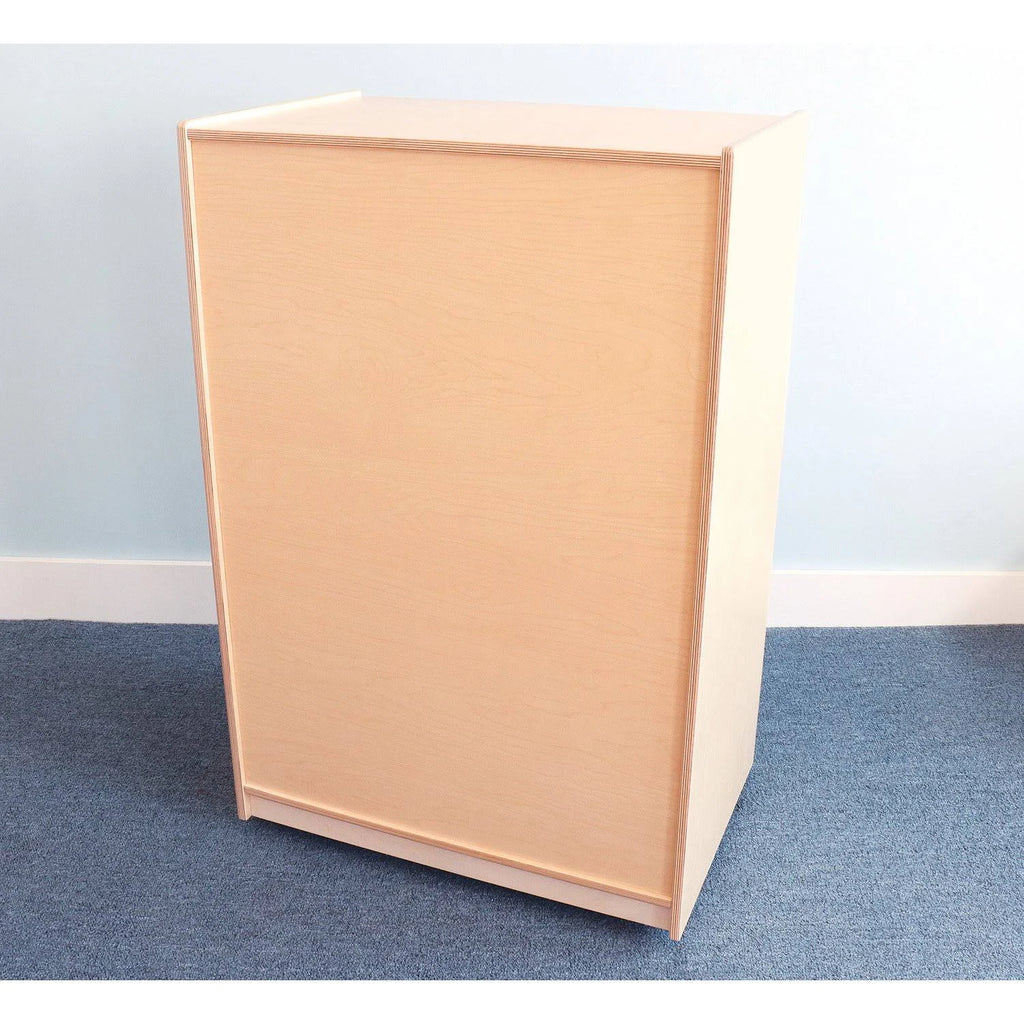 10 Cubby Mobile Tray Storage Cabinet B75120