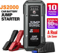 12V 2000A Peak Portable Jump Starter for 8L Gas/6L Diesel Engines A890