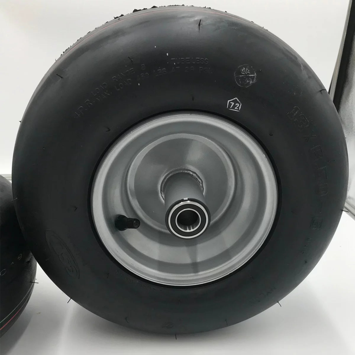 13x6.50-6 Smooth Silver Wheel L125