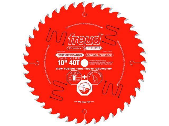 10x22 40 Tooth Thin Kerf Saw Blade B59557