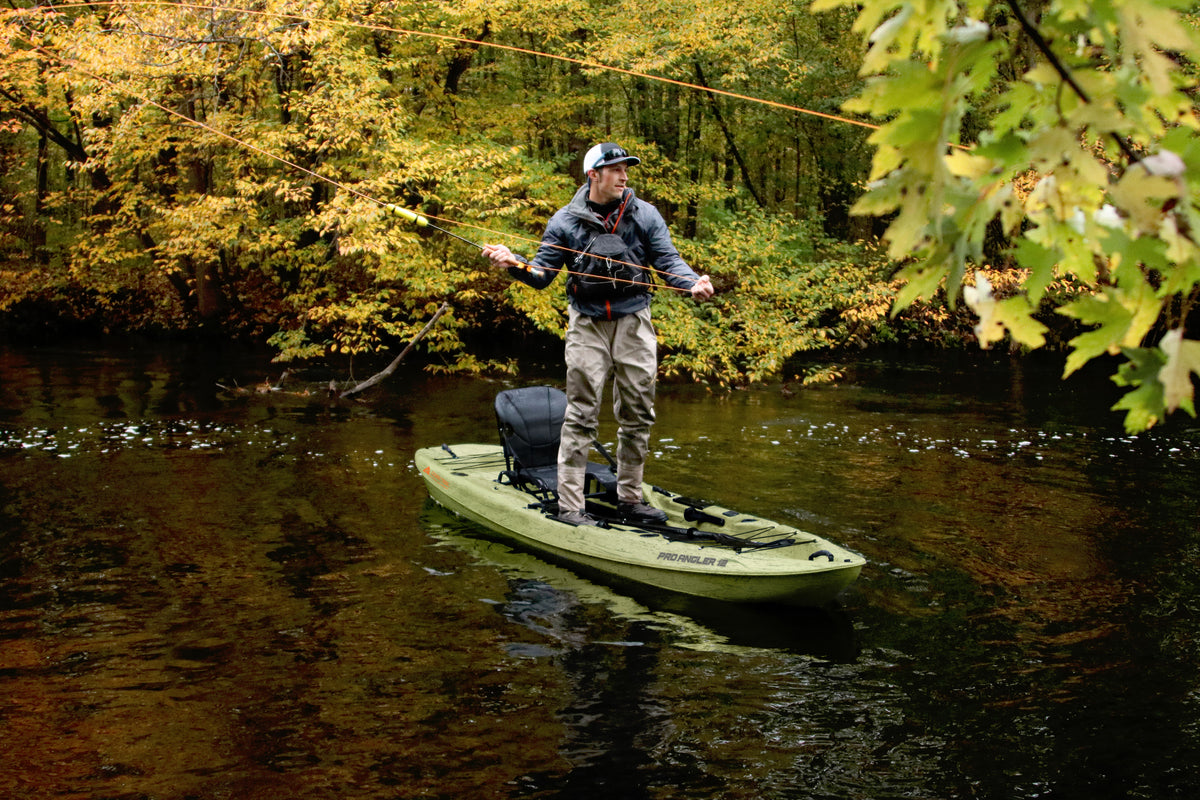 12' Pro Angler Kayak with Paddle X754